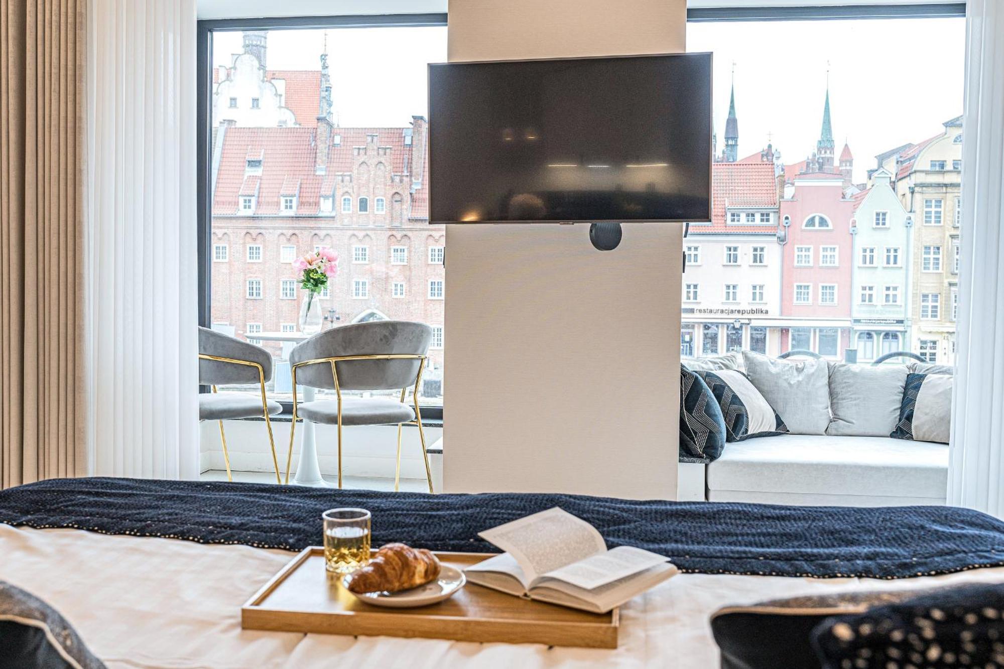 Rent Like Home - Apartament Deo Plaza - Old Town Gdańsk Kültér fotó
